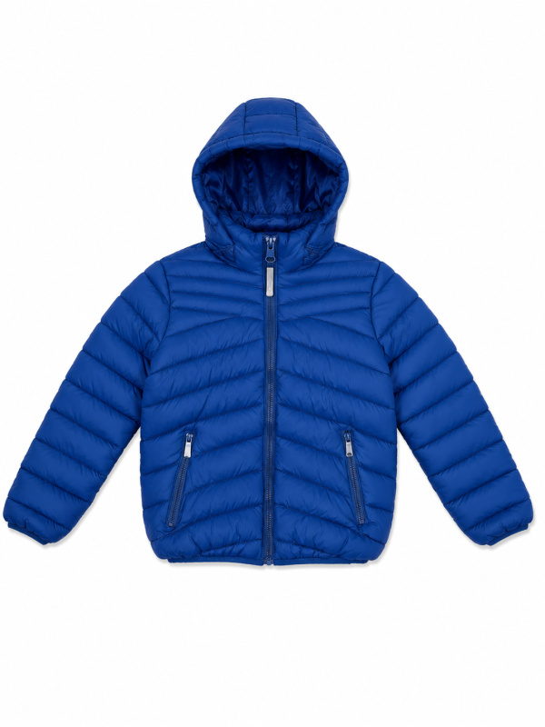 Campera con piel corte clásico