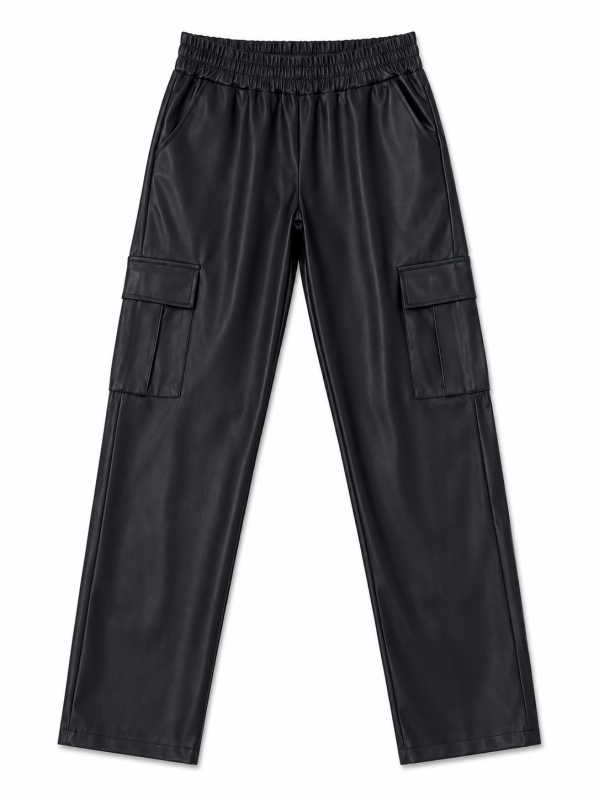 Pantalon cargo engomado Dina