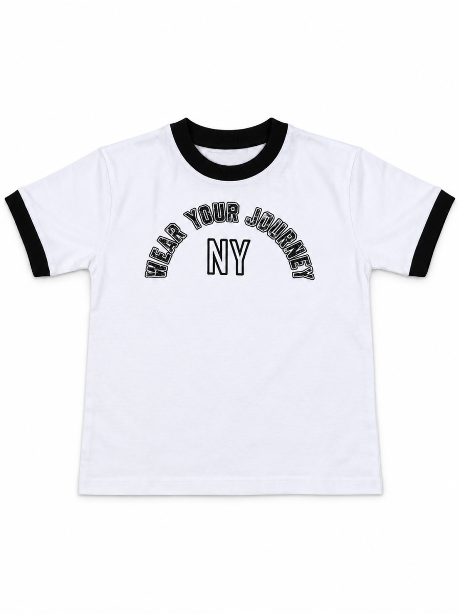 Remera Combinada "Wear" 14027