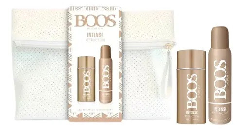 Perfume Boos Intense Attraction W con Deo y Neceser