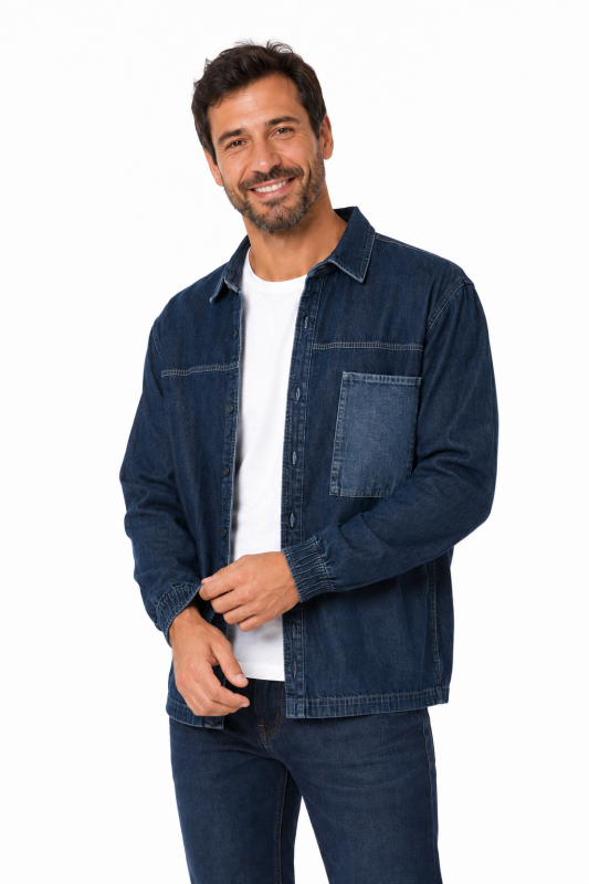 Camisa Fingers Crossed Aconcagua Blue
