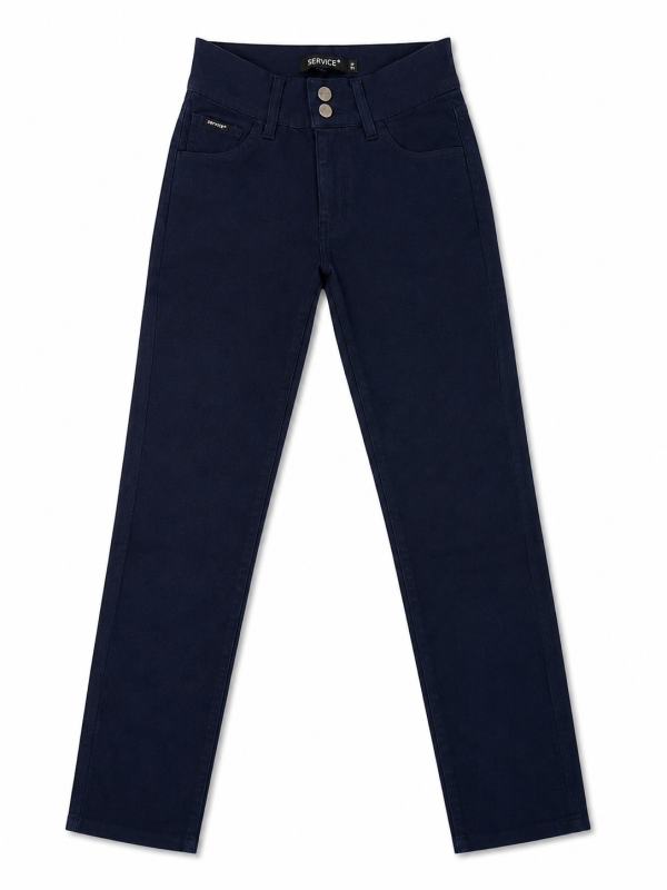 Pantalon gabardina Service doble cintura