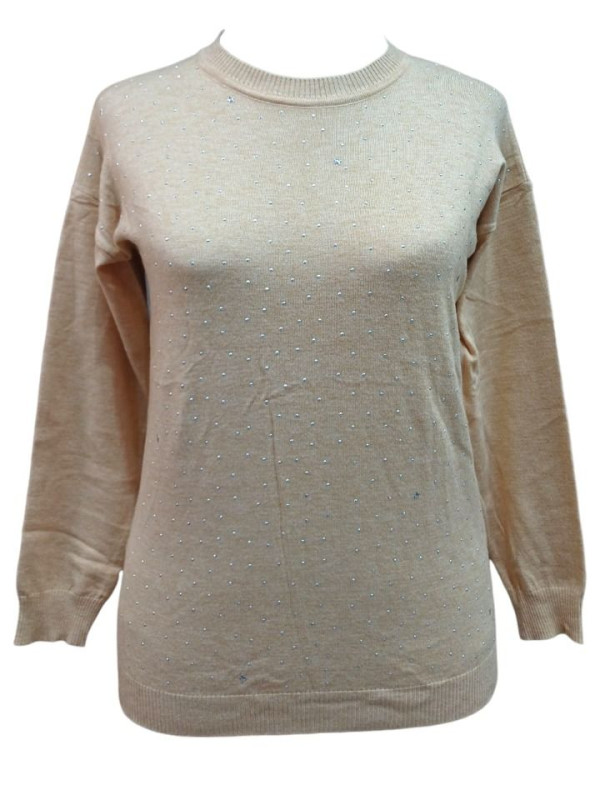 Sweater Dama Apliques torso