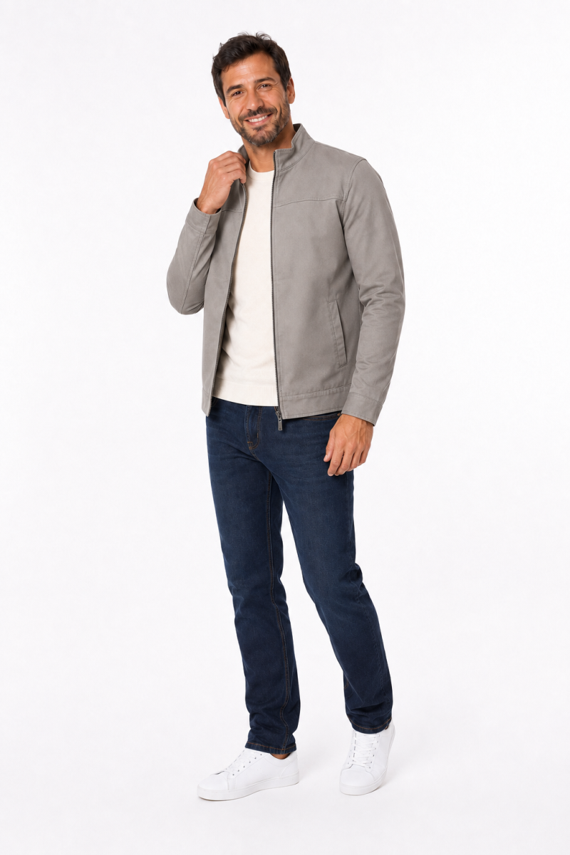 Campera Gabardina Classic Fit